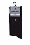 Tamer Tanca Erkek Bambu Kahverengi Klasik Çorap 1114 T24 ERK CRP 40-44 KAHVE
