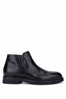 Giampiero Nicola Erkek Hakiki Deri Siyah Bot 664 46521 ERK BOT SK25-26 NERO