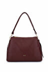 Tamer Tanca Kadın Suni Deri Bordo Kol Çantası 1003 2033 BN CNT SK25-26 BORDO FLTR