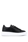 Tamer Tanca Kadın Hakiki Deri Siyah Sneakers & Spor Ayakkabı 1145 502 BN AYK Y26 SIYAH