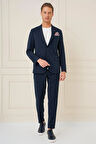 C 691 Slim Fit Lacivert Spor Ceket