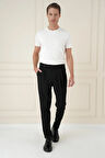 P 1167 Slim Fit Siyah Spor Pantolon