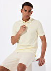 Lumberjack A10193952008010-MB CT953 POLO T-SH Sarı Regular Fit Düz Erkek T-Shirt