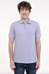 Lumberjack 5MMB CT953 POLO T-SH 5FX Erkek  Lila Tişört