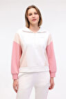 Lumberjack WL ANNABEL-C 16CK927 5FX Pembe Kadın Sweatshirt 101941115