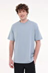 MB C NECK 11BS38 5FX Mavi Erkek Kısa Kol T-Shirt