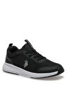 U.S. Polo Assn. SMART WMN 5FX 101983018 Kadın Spor Ayakkabı Siyah 36-40 