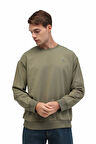 MB SN75 C NECK SW 5PR Erkek Yeşil Sweatshirt - 102033513