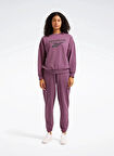 Reebok LC 8001 NEW ID BSC JOGGER Mor Lastikli Bel Regular Fit Düz Kadın Eşofman Altı