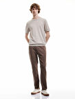 Pamuklu Straight Fit Gabardin Pantolon
