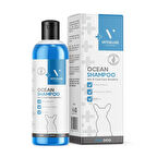 VETDELUXE Dog Shampoo Ocean Köpekler İçin Okyanus Kokulu Özlü Şampuan 200 ml