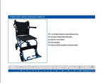 Medikalcim  KY9003 Hafif Çantalı Tekerlekli Sandalye