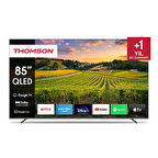 Thomson 85qg5s14 85" 214 Ekran 4K UHD Google Smart Qled TV