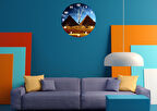 Tİ-PLAY GİZEMLİ PİRAMİTLER 30X30CM AKRİLİK DEKORATİF MODERN DUVAR SAATİ