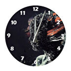 Tİ-PLAY BİRLEŞME 30X30CM AKRİLİK DEKORATİF MODERN DUVAR SAATİ