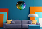 Tİ-PLAY PARILDAMA 30X30CM AKRİLİK DEKORATİF MODERN DUVAR SAATİ