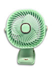 ZB113 Taşınabilir Masaüstü Yeşil Usb Fan