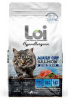 LOİ YETİŞKİN KEDİ MAMASI SOMONLU 2 KG