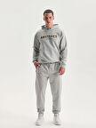 XSIDE Gri Standart Kalıp Erkek Jogger Eşofman Altı