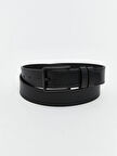 LCW ACCESSORIES Siyah Hakiki Deri Erkek Kemer