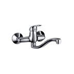 İGK YAPI - GPD MAL120 Adrio Aplike Lavabo Bataryası