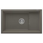 Real Stone P017 Patara Gri Granit Mutfak Eviyesi 77x46