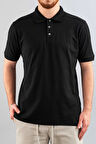 Erkek Slim Fit %100 Pamuklu Yumuşak Dokulu Polo Yaka T-Shirt Basic Tişört