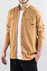 Slim Fit Dar Kalıp Erkek Kot Gömlek