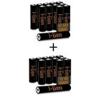 I-Gen A174 24'lü Paket Ultra Alkalin Pil 12 Adet LR03 1.5V AAA İnce Kalem Pil + 12 Adet LR6 1.5V AA Kalem Pil