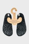 Slipstop Lunaxa Black Junior Baskılı Kaydırmaz Taban Havuz ve Deniz Ayakkabısı Kız Çocuk DENİZ AYAKKABISI SS2614000008 SİYAH