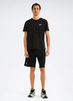 Reebok LC 6039 NEW ID REG II TEE Siyah Yuvarlak Regular Fit Baskılı Erkek T-Shirt