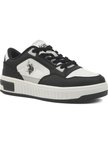 U.S.POLO ASSN.CYPHER 6FX BEYAZ SİYAH ANATOMİK GÜNLÜK SPOR AYAKKABISI