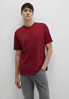 Kırmızı Basic Tişört 066249-89065
