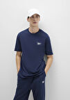 Mavi Baskılı Lacivert Tişört 0612840-70497