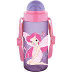 Noki Kıds Su Matarası Tritan Pipetli Kapak 500 Ml Mor