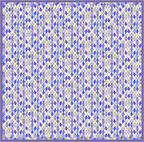 Belli Tivil İpek Eşarp 4059-55 Mor Karışık Desen 