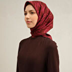 Armine E25YA9343D02 87 Dj Saf İpek Eşarp 9343D (T)