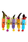 Catnipli Peluş Kedi Köpek Oyuncağı 7 x 23 cm Çeşitli Renklerde