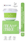 Yağlı Ciltler Için Yatıştırıcı Ve Nemlendirici  Çay Ağacı Özlü Tea Tree Maske