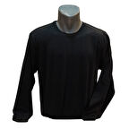 SIFIR YAKA UZUN KOL T-SHİRT