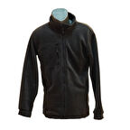 ÜÇ CEP FERMUARLI POLAR CEKET - FÜME - XL