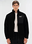 Everlast TM0110 167-Ever Winter Essentials Siyah Regular Fit Düz Erkek Zip Ceket