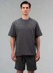 Everlast TM0158 415-Authentic Boxing 2.0 Com Gri Bisiklet Yaka Normal Düz Erkek T-Shirt