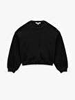 Regular Fit Üç İplik Uzun Kollu Bisiklet Yaka Basic Sweatshirt