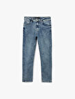 Pamuklu Normal Bel Slim Fit Jean Pantolon - Brad Jean