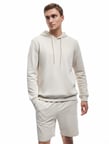 Şardonlu Uzun Kollu Basic Kapşonlu Sweatshirt