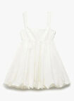Koton Bebe Yaka Beyaz Kadın Elbise 5SAK80359PW