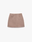 A Kesim Slim Fit Mini Kaşe Etek