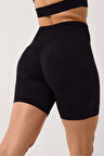 Luma Spor Şort Yüksek Bel Esnek Şekillendirici ve Toparlayıcı Seamless Tayt Kısa Şort