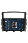 Araç Multimedya Cihazı - 2 32 / Qled 10 Inch Ekran - Navigasyon - Carplay - Mitsubishi Pajero - Vsr